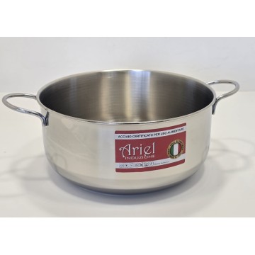 MNT CASSERUOLA 18/10 CM 22...