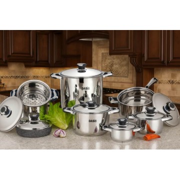 ICS BATTERIA 18PZ OASIS INOX