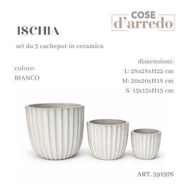 CSN SET 3 CACHEPOT 15/20/28...