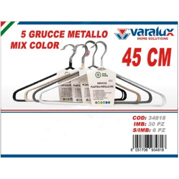 ICS GRUCCIA 5 PZ METALLO 34818