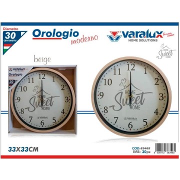 ICS OROLOGIO A PARETE BEIGE...