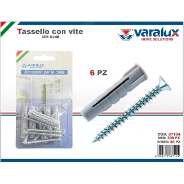 ICS TASSELLO MM8X40 10PZ 87104