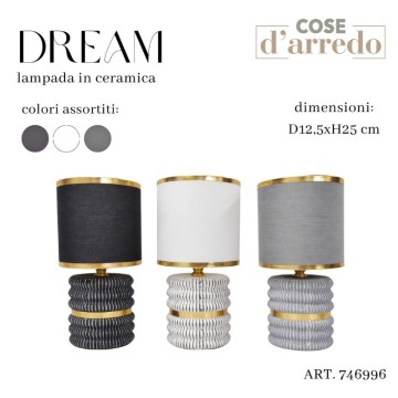 CSN LAMPADA CERAMICA H.25 ASS.