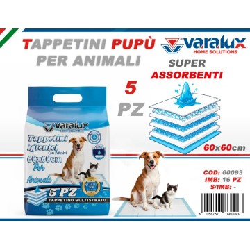 ICS TAPPETINI ANIMALI 5PZ...