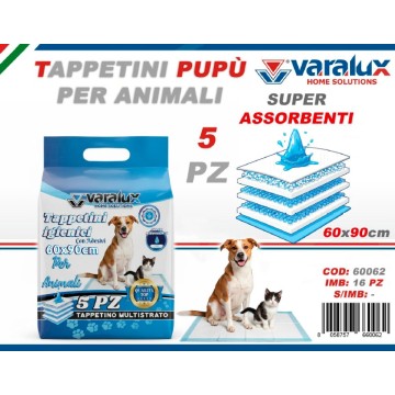 ICS TAPPETINI ANIMALI 5PZ...
