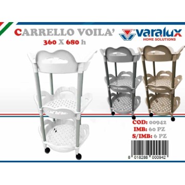 ICS CARRELLO TONDO VOILA'00942