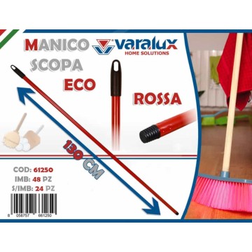 ICS MANICO X SCOPA ROSSO CM...
