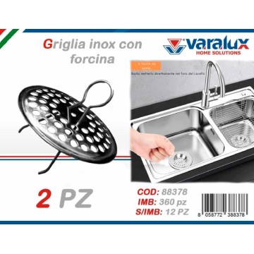 ICS GRIGLIA INOX C/FORCINA...