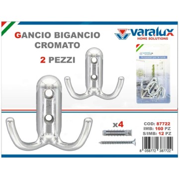 ICS GANCIO PZ.2 CROMO