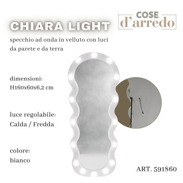 CSN SPECCHIO VELLUTO C/LUCI...