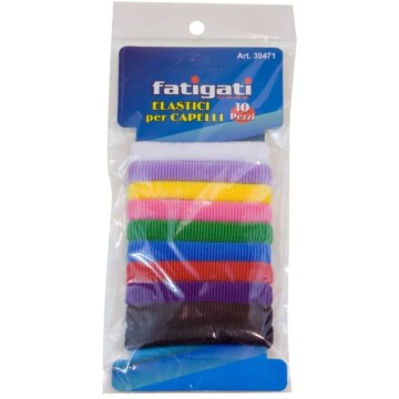 FTG ELASTICI CAPELLI PZ 10