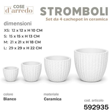 CSN SET 4 CACHEPOT...