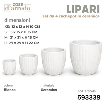 CSN SET 4 CACHEPOT...