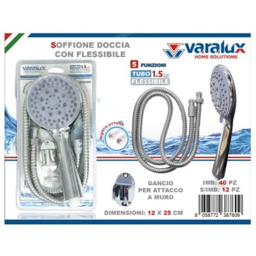 ICS SOFFIONE DOCCIA+TUBO...