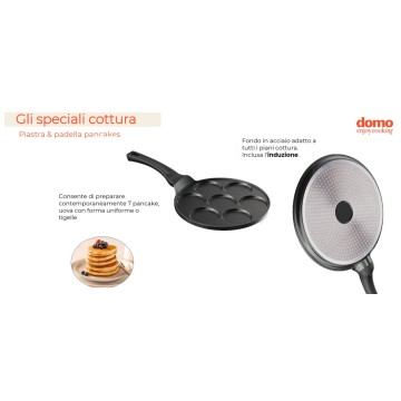 DOMO PADELLA PANCAKE CM26...