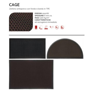 REDS ZERBINO CAGE MEZZALUNA...