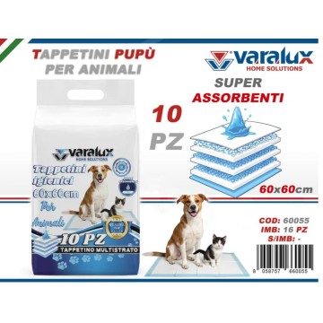 ICS TAPPETINI ANIMALI 10PZ...