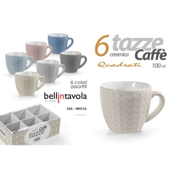 CONF.6 TAZZE CAFFE S/P...