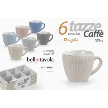 CONF.6 TAZZE CAFFE S/P...