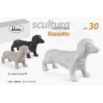 GICOS STATUA CANE CERAMIC...
