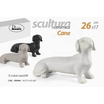 GICOS STATUA CANE CERAMIC...