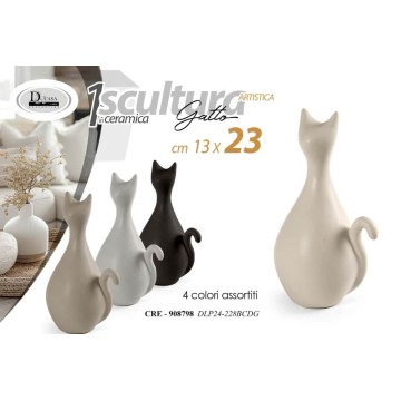 GICOS STATUA GATTO 12X10X23...