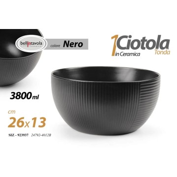 GICOS INSALATIERA NERA 3,8...