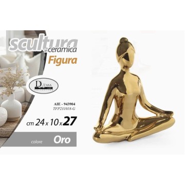 GICOS STATUA SCULTURA ORO...