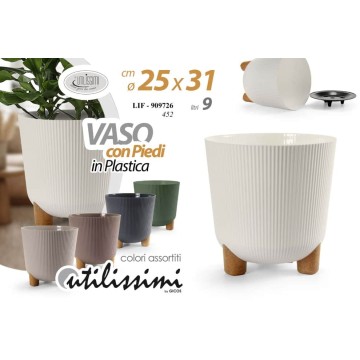 GICOS VASO PLASTICA 25X31...
