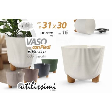 GICOS VASO PLASTICA 31X29...