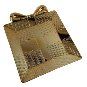 MCR VASSOIO PLASTICA ORO...