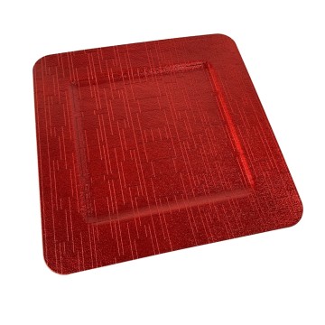 MCR VASSOIO PLASTICA ROSSO...