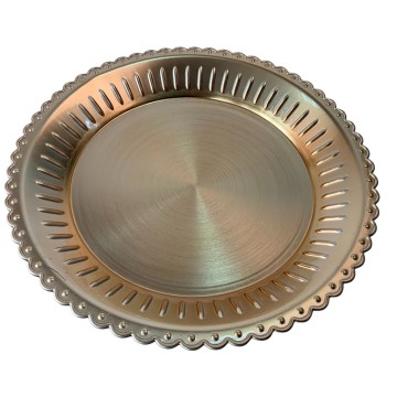 MCR VASSOIO PLASTICA ORO 32...