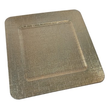 MCR VASSOIO PLASTICA ORO...