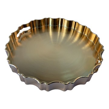 MCR VASSOIO PLASTICA ORO 33...