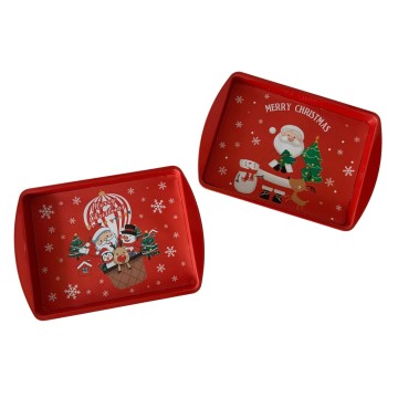 MCR VASSOIO LATTA 20X14 NATALE