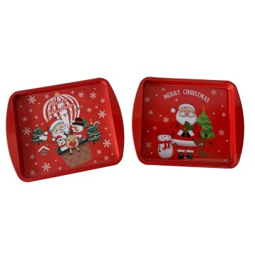 MCR VASSOIO LATTA 24X19 NATALE