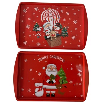 MCR VASSOIO LATTA 38X24 NATALE
