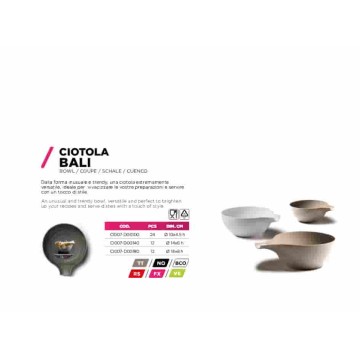 VECA INSALATIERA BALI CM.14...