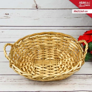 ABM CESTO VIMINI ORO 30X23...