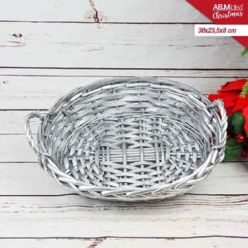 ABM CESTO VIMINI SILVER...