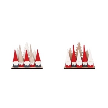 STAR DECORAZ LEGNO NATALE...