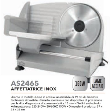 DCG AFFETTATRICE INOX CM.19...